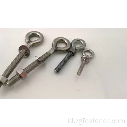 M6 M8 M10 M12 304 Stainless Steel Mengangkat Mata Baut Jangkar